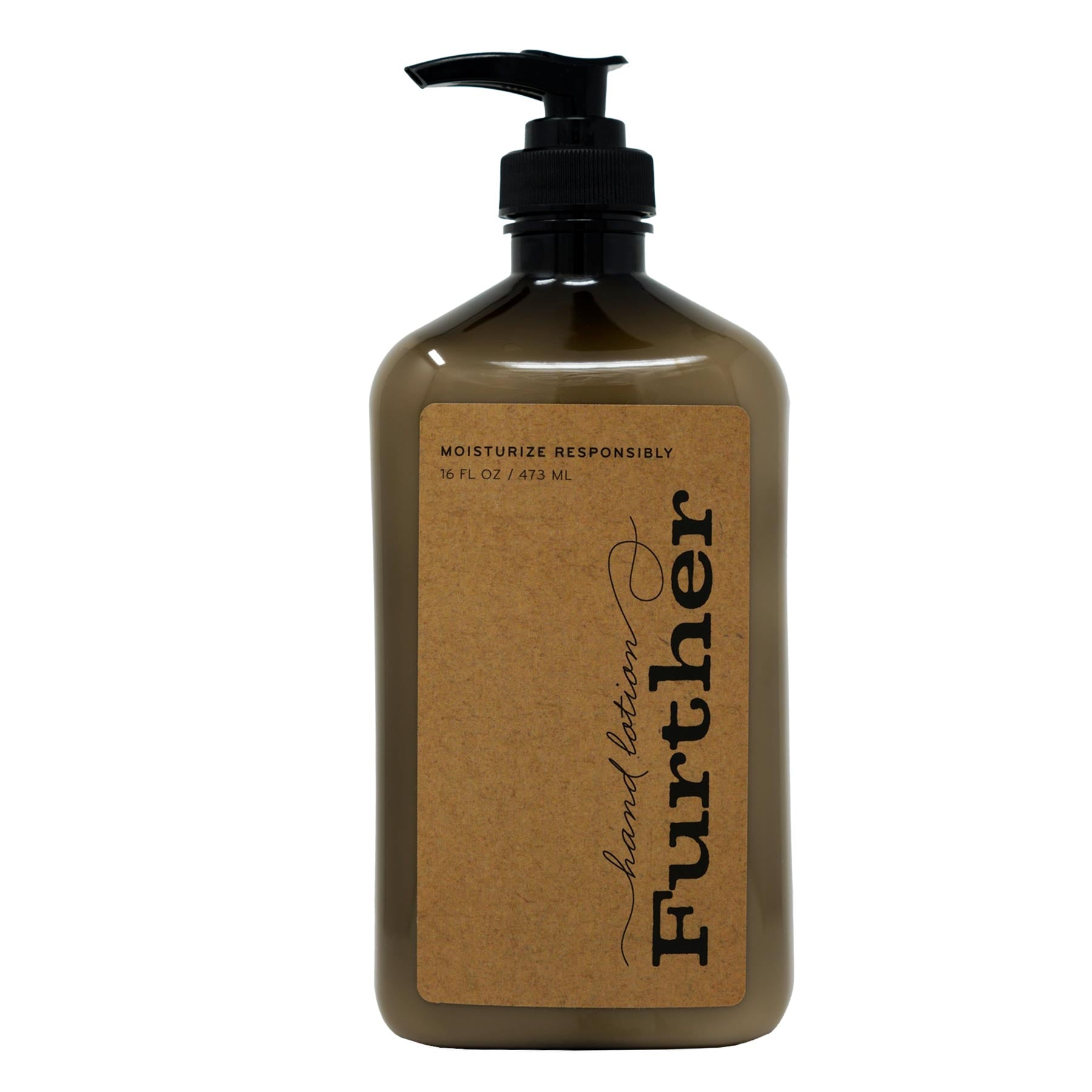 Further Hand Lotion Moisturize Responsibly