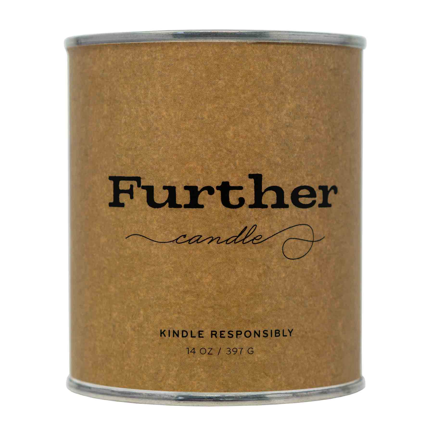 Further Candle - Tin Jar Edition - Kindle Responsibly
