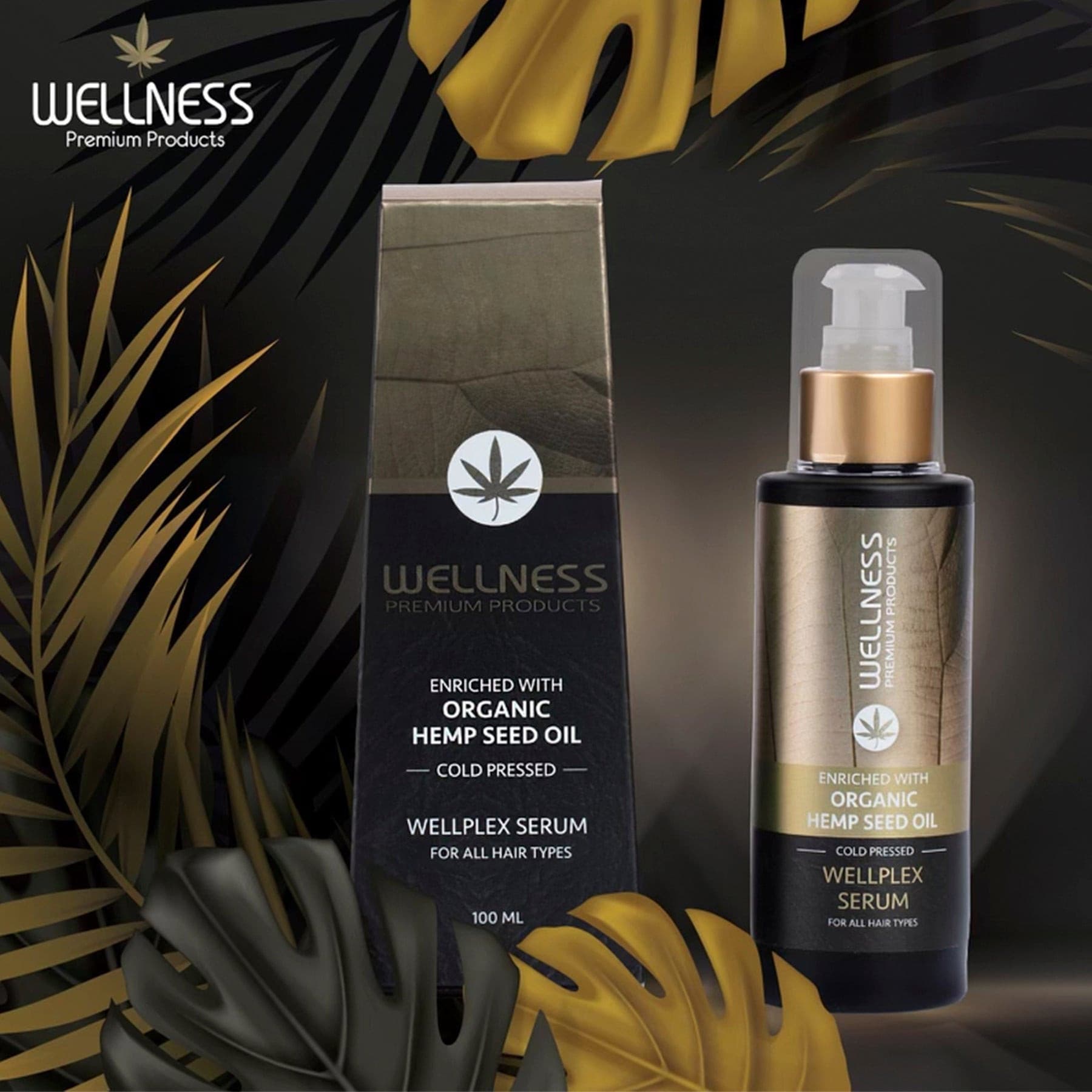 Wellness Premium Products Wellplex Hair Serum