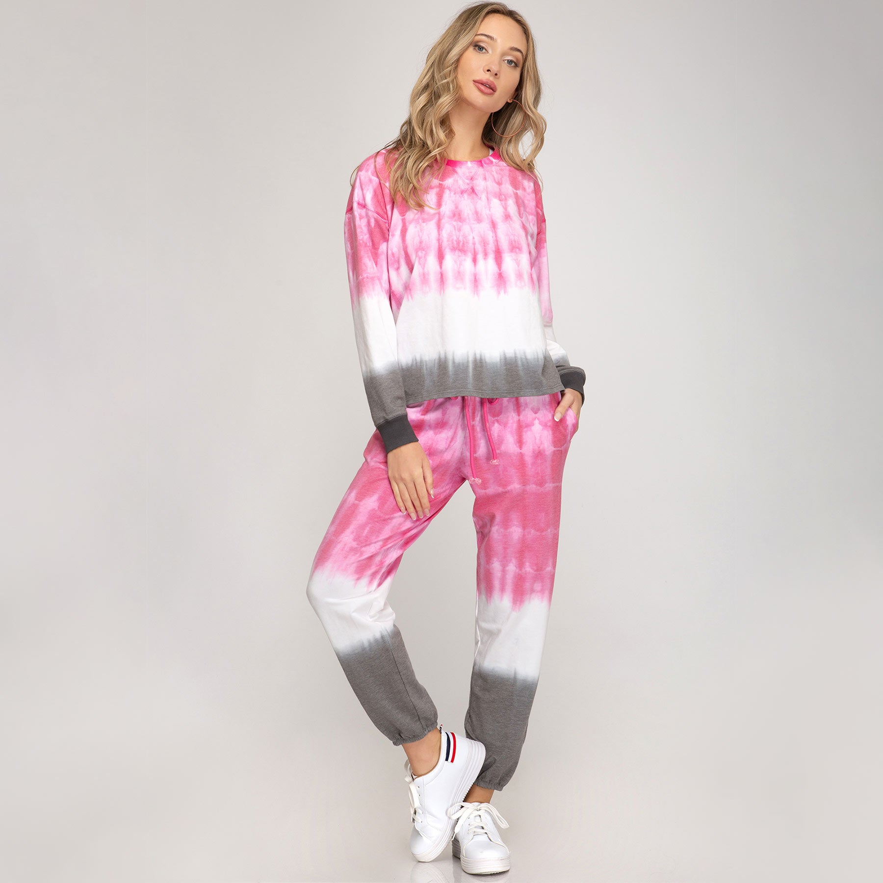 Cool Tone Tie Dyed Joggers