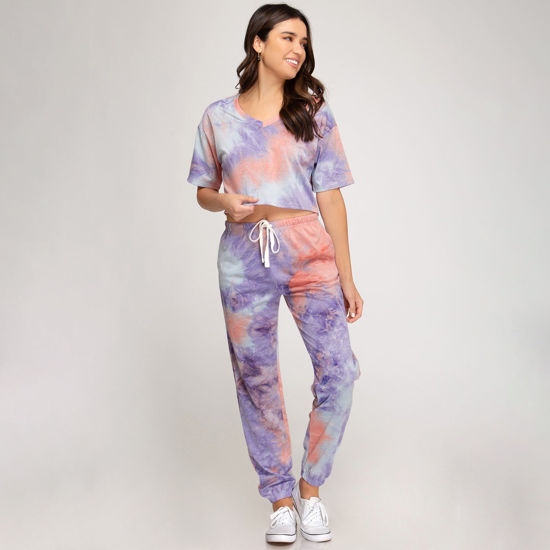 Pastel Tie Dyed Joggers